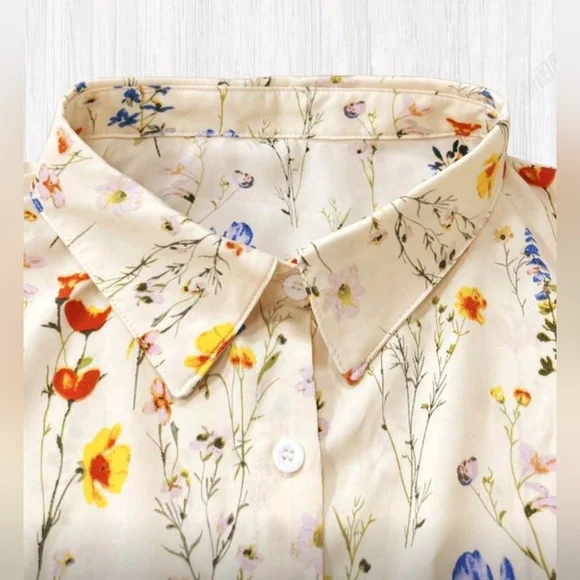 SHEIN Plus Size Vintage Retro Blouse - Picture 3 of 5